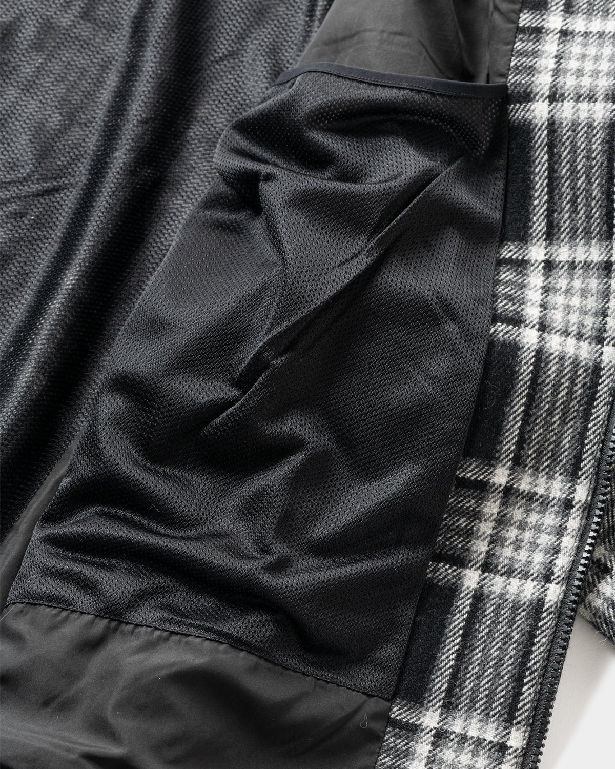 TIGHTBOOTH PLAID FLANNEL SWING TOP