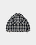TIGHTBOOTH PLAID FLANNEL SWING TOP