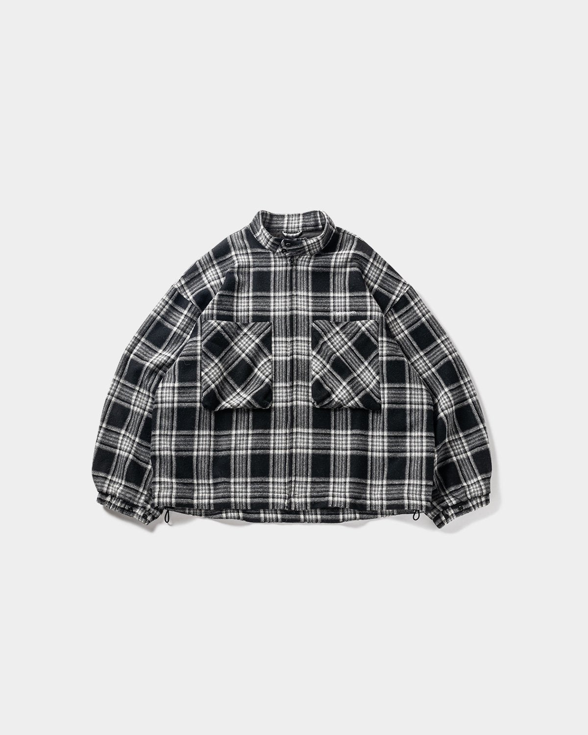 TIGHTBOOTH PLAID FLANNEL SWING TOP
